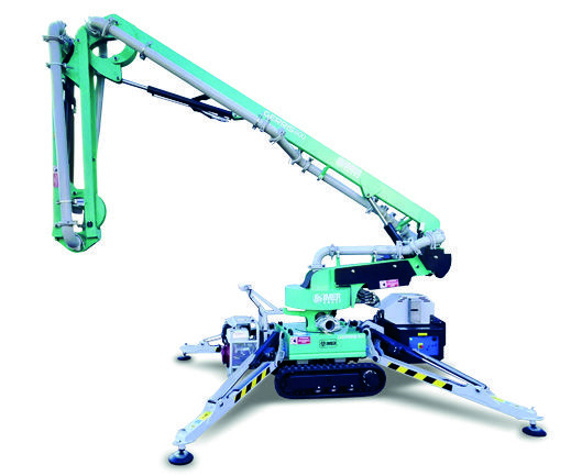 PROJECTION BRAS DE DISTRIBUTION SUR CHENILLES GERRIS 800